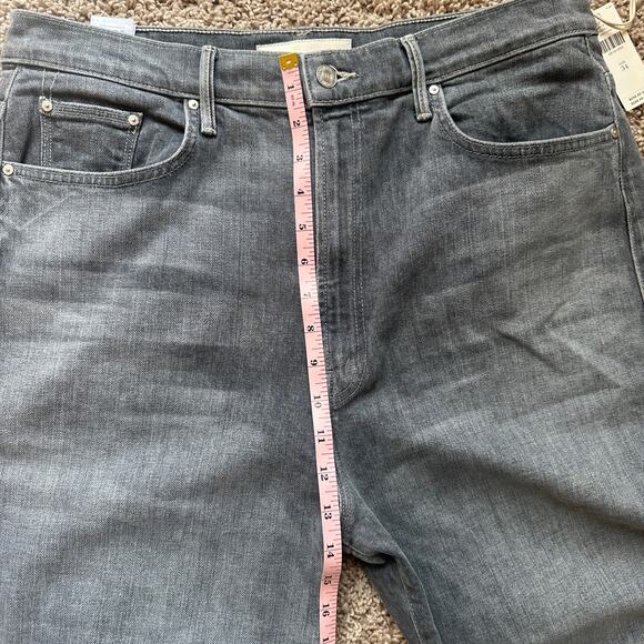 Mother the Maven Heel Jeans in Uncommon Ground/gray wash, size 34, - Picture 6 of 10
